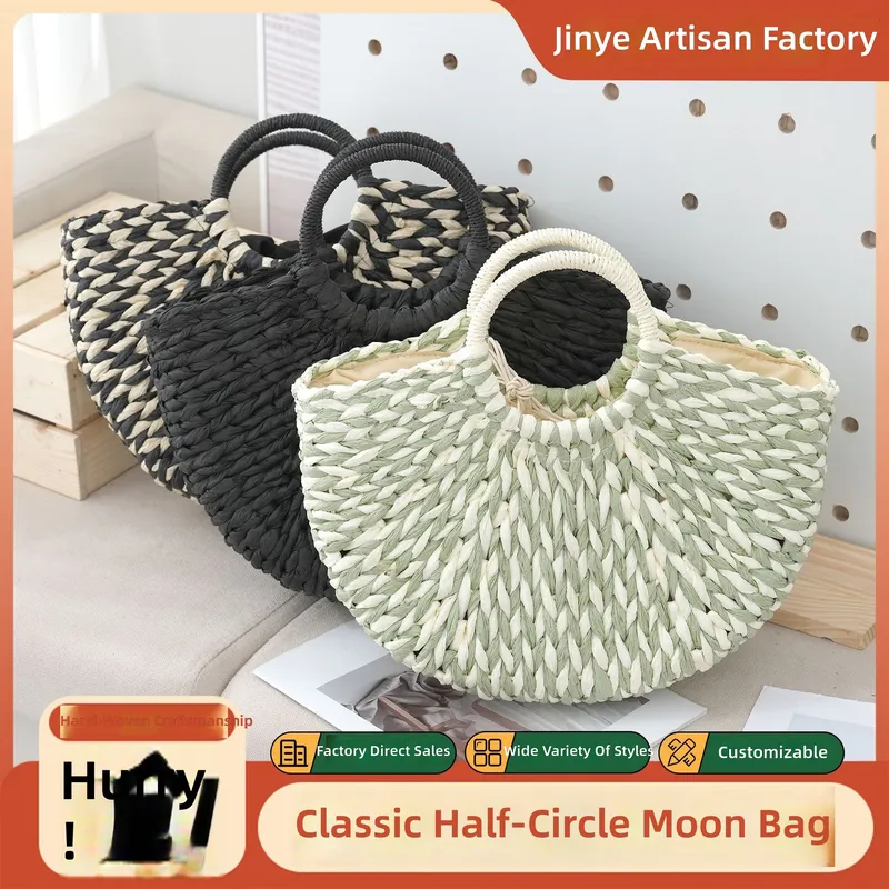 Women'S Bags Handbags - Tas Wanita Bentuk Bulan Semi Bulat,