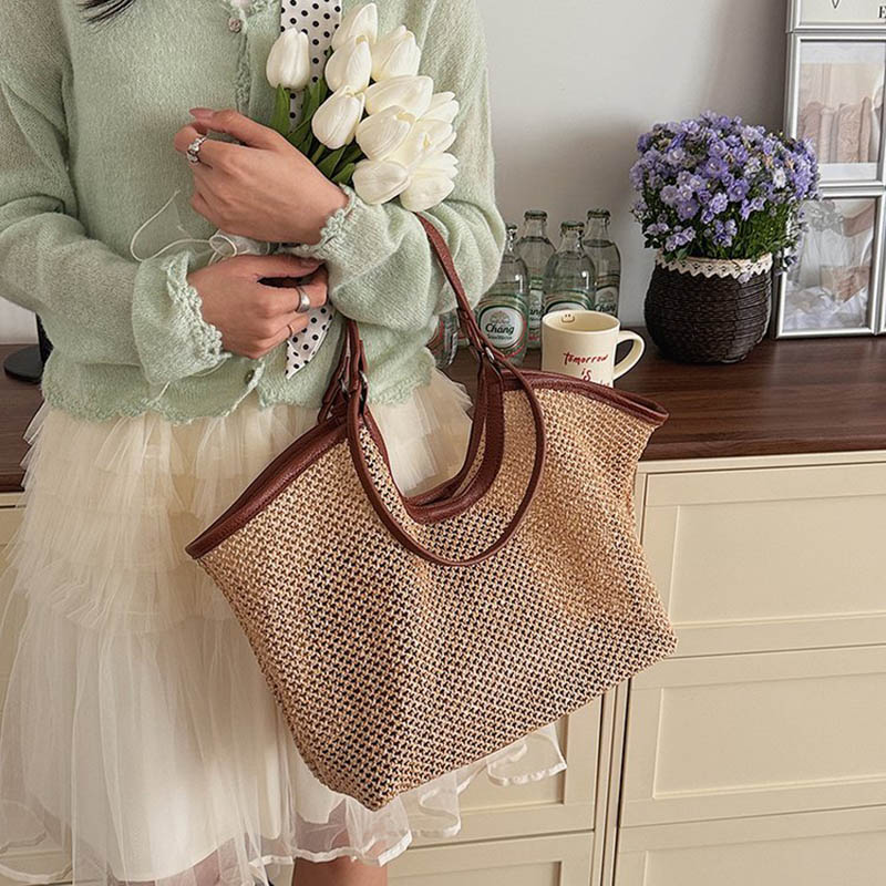 Tas Bahu Kanvas Wanita Kapasit - Women Hand Bags For Office ulasan dan harga