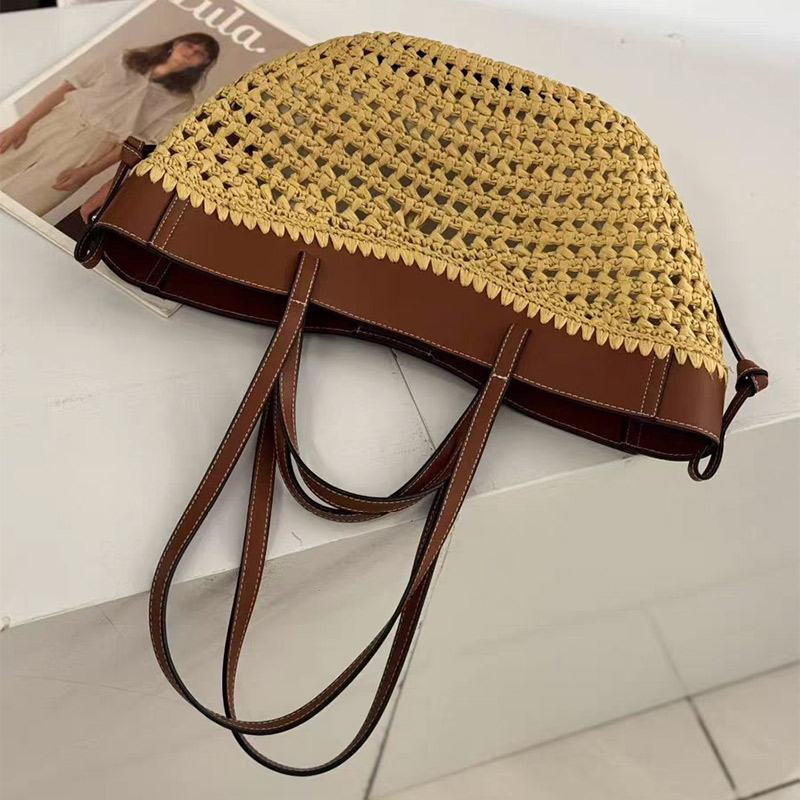 Tas Pantai Tenun Berongga Berm - Women Bags On Sale ulasan dan harga