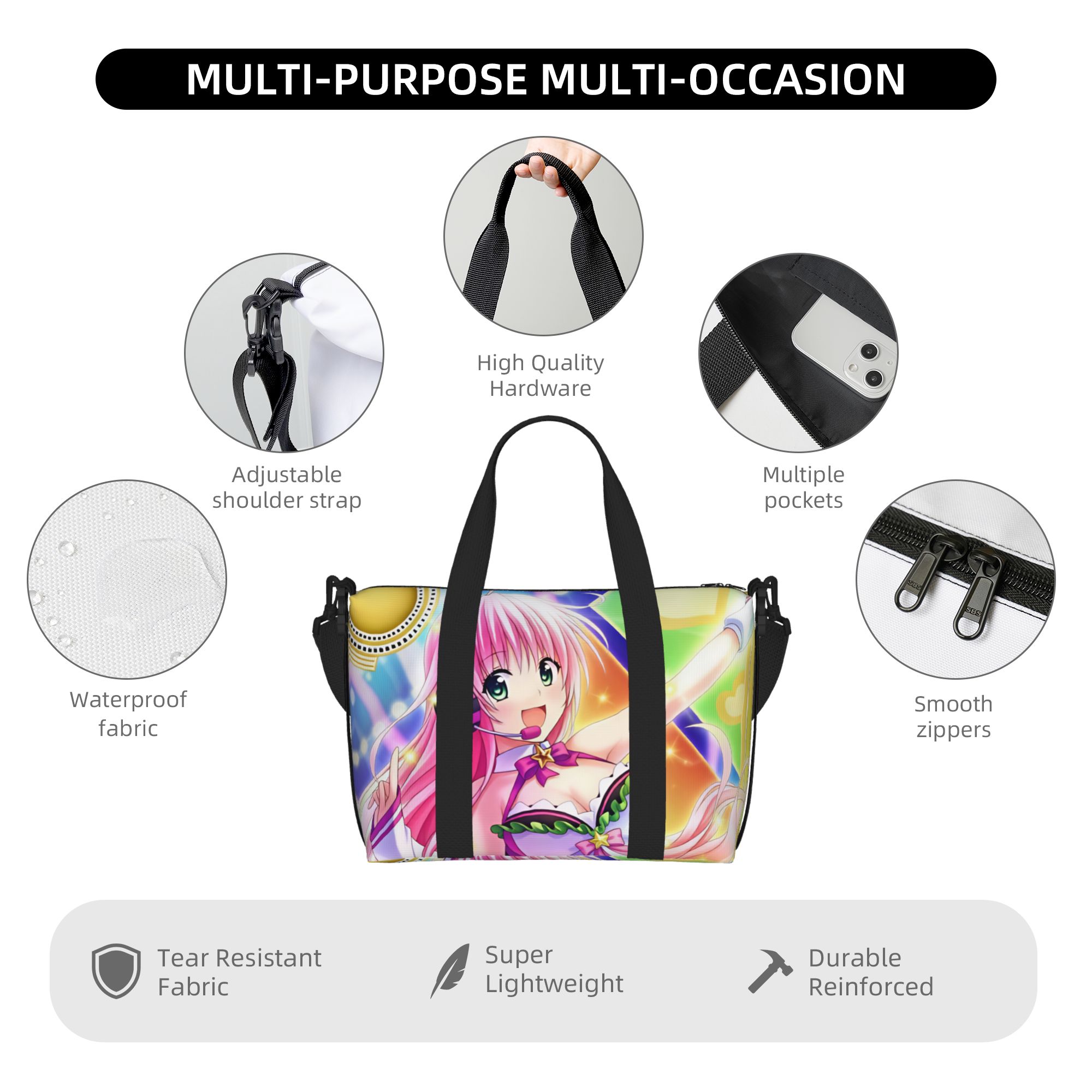 Tas Belanja Serbaguna Custom L - Women Bags Ru ulasan dan harga