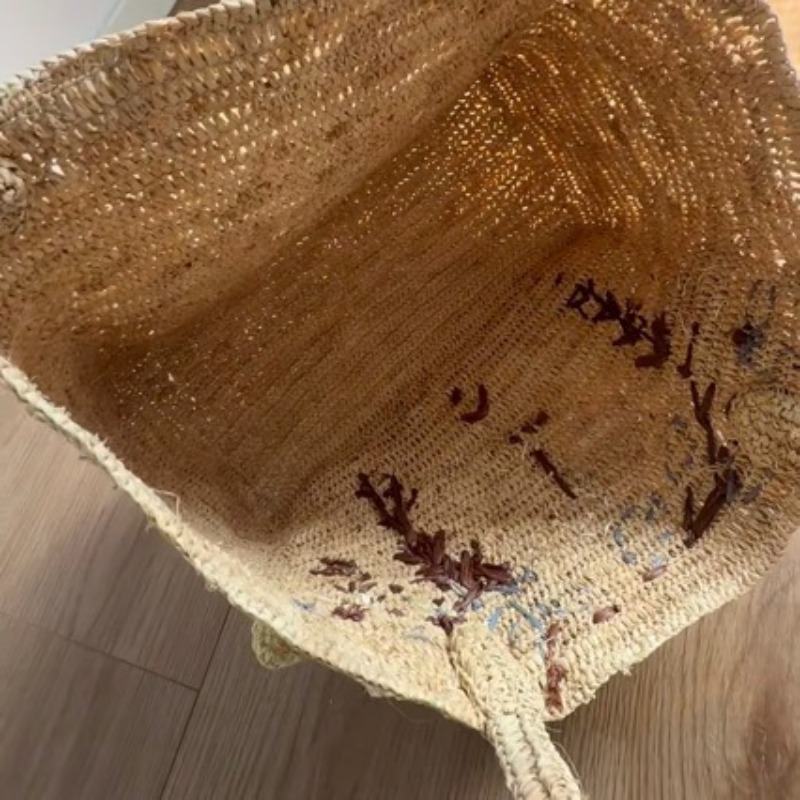 Tas Tangan Rajut Tangan Baru d - Women'S Raffia Bags ulasan dan harga