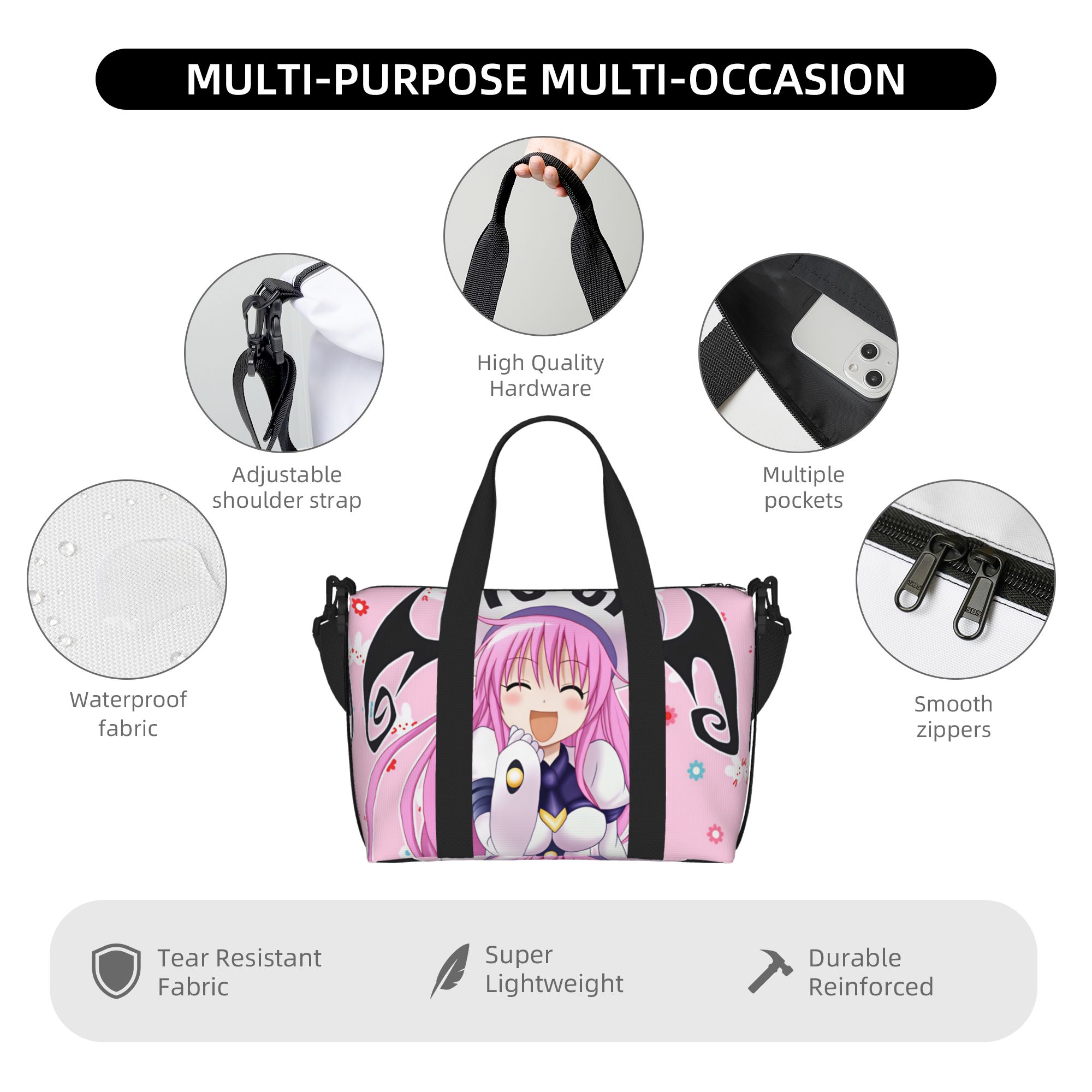Tas Belanja Serbaguna Custom L - Women Bags Ru ulasan dan harga