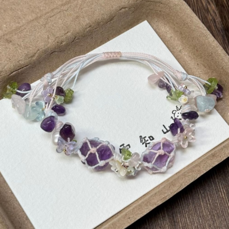 Gelang Kristal Ungu Modis yang - Women Hand Bags For Office ulasan dan harga