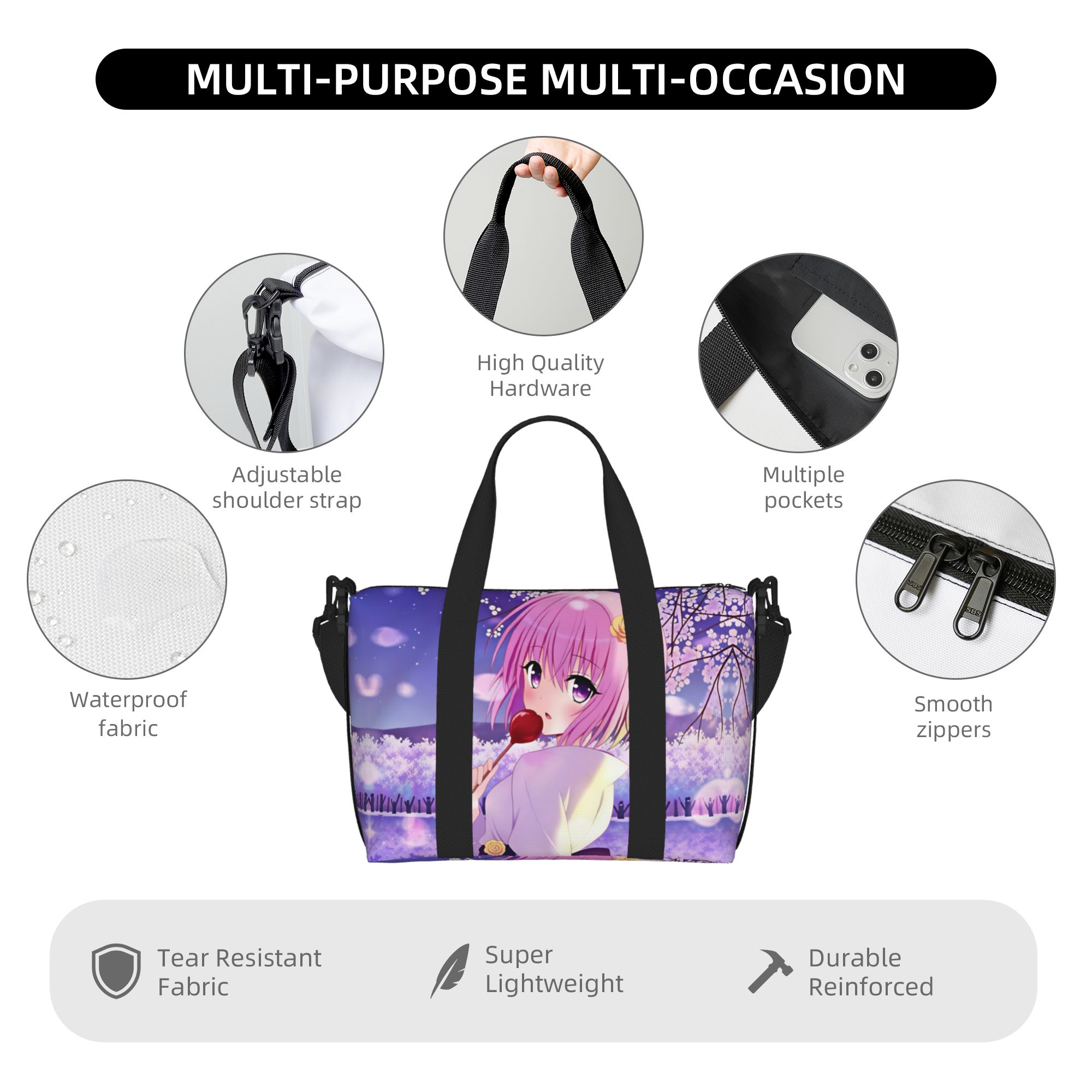 Tas Pantai Momo Belia Deviluke - Women Bags Ru ulasan dan harga