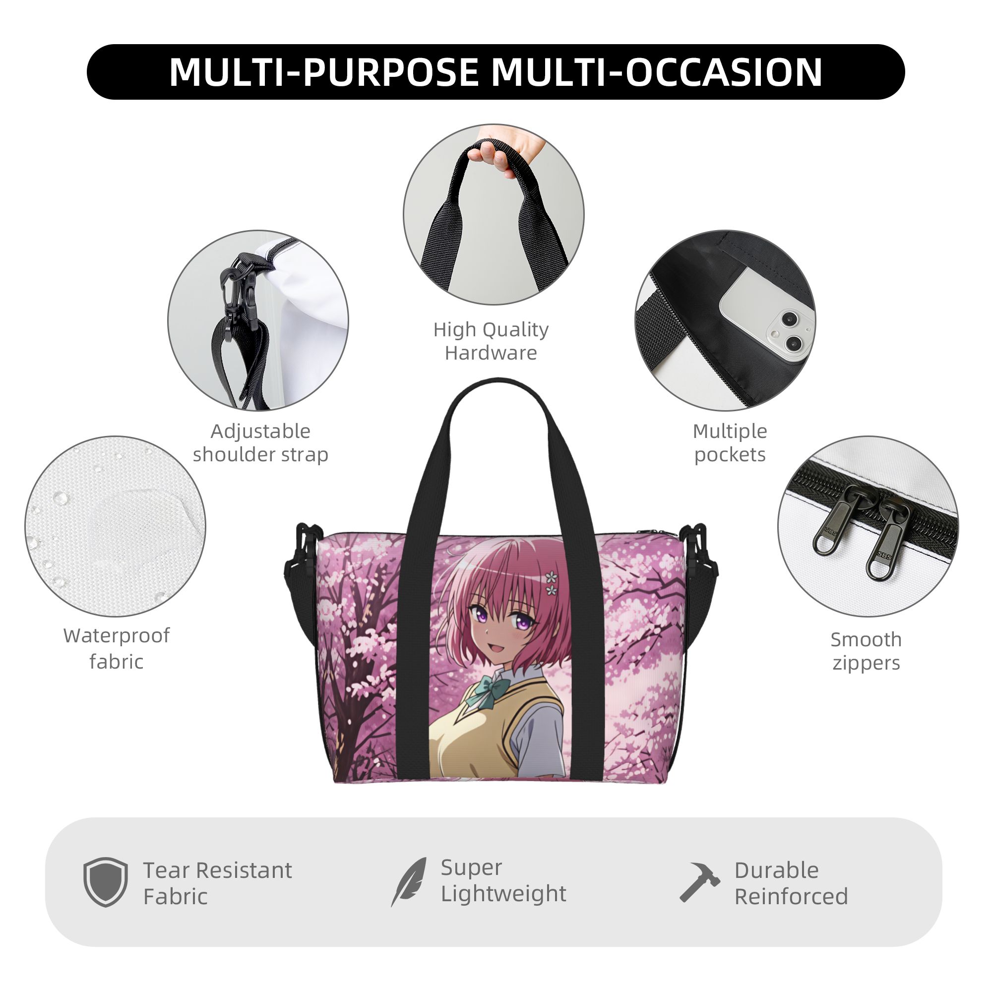 Tas Pantai Momo Belia Deviluke - Women Bags Ru ulasan dan harga