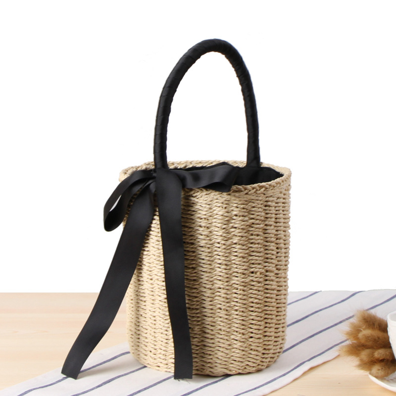 Tas tangan keranjang jerami bu - Women'S Raffia Bags ulasan dan harga