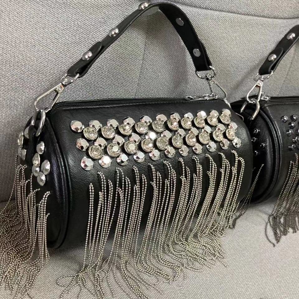 Tas Tangan Mini Berumbai Rivet - Women Bags 2026 Trends ulasan dan harga