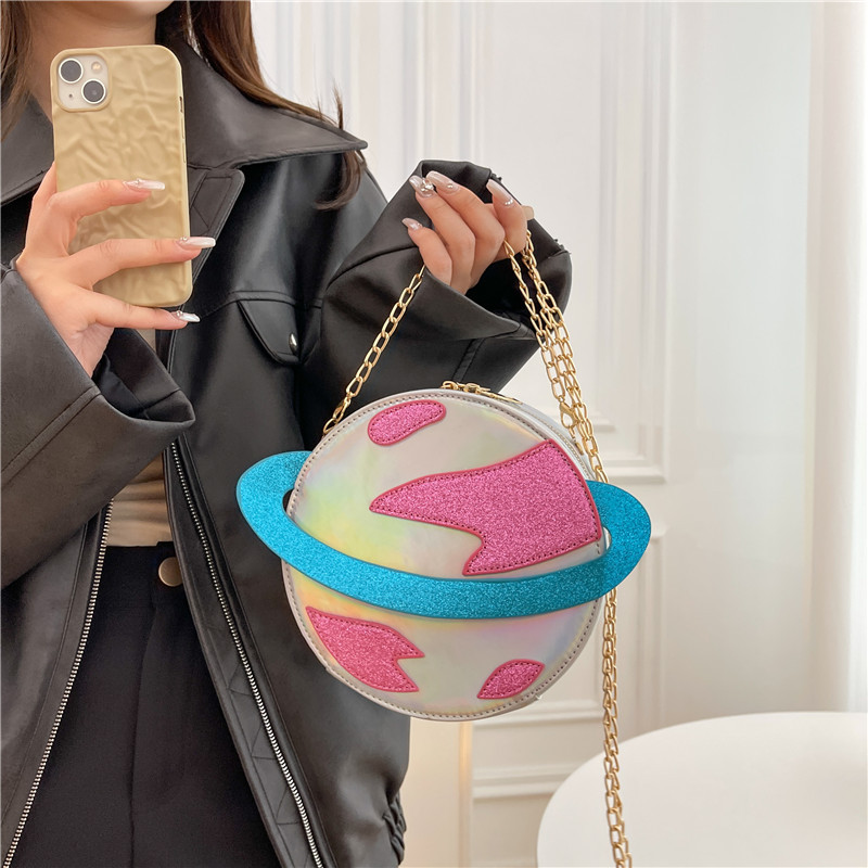 Laser bundar bentuk Planet Pur - Women'S Young Bags ulasan dan harga